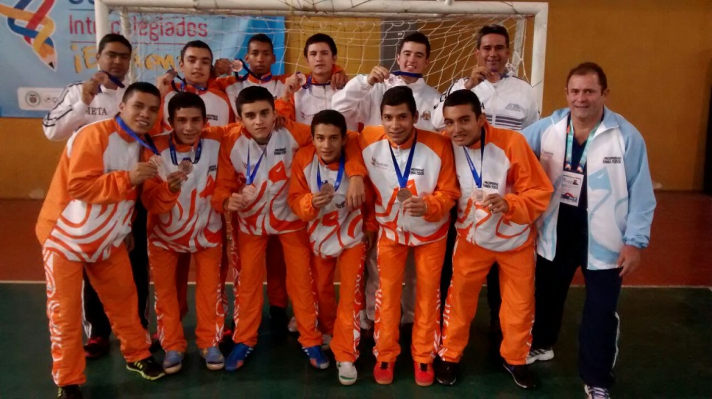Equipo de MIcrofutbol del Juan Pablo II....